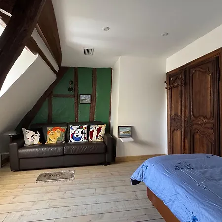 La Chapelle De Monet - Logis Roses Rouges Vakantiehuis Bois-Jerome-Saint-Ouen